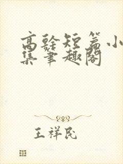 高干短篇小说合集笔趣阁