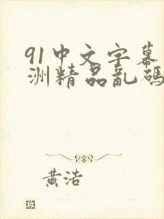 91中文字幕亚洲精品乱码在线