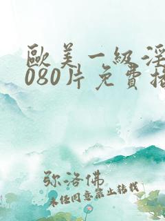 欧美一级淫片6080片免费播放口