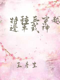 特种兵穿越古代边军武神