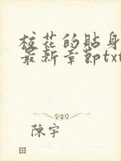 校花的贴身高手最新章节txt下载