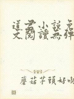 道君小说免费全文阅读无弹窗