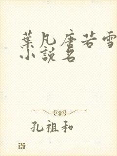 叶凡唐若雪医婿小说名