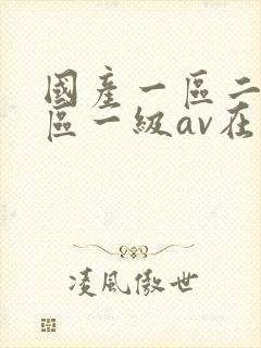 国产一区二区三区一级av在线观看