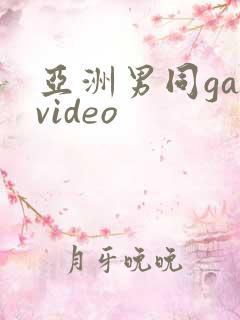 亚洲男同gayvideo