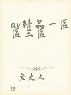 av精品一区二区三区
