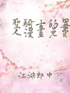 圣骑士的异世恋人漫画免费下拉式