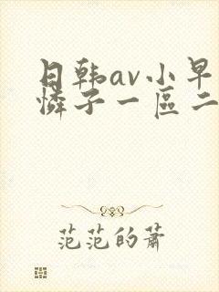 日韩av小早川怜子一区二区