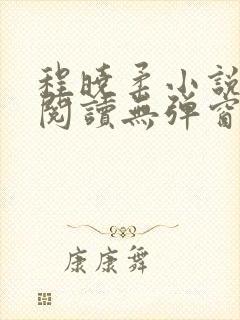 程晓柔小说免费阅读无弹窗