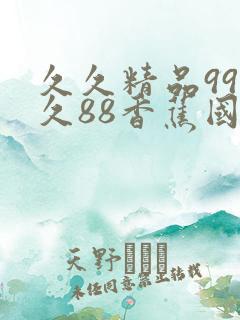 久久精品99久久88香蕉国产