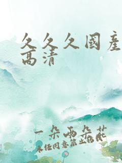 久久久国产精品高清