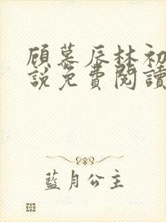 顾慕辰林初荔小说免费阅读最新章节