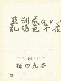 亚洲成aⅴ人片乱码色午夜