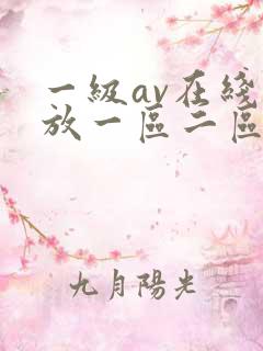 一级av在线播放一区二区