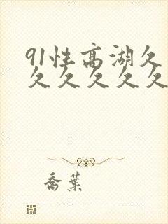 91性高湖久久久久久久久