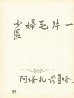 少妇毛片一二三区