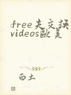 free夫交换videos欧美