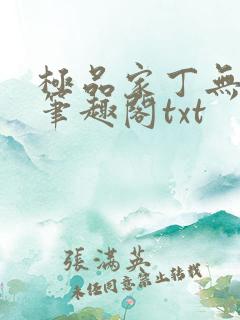 极品家丁无删节笔趣阁txt