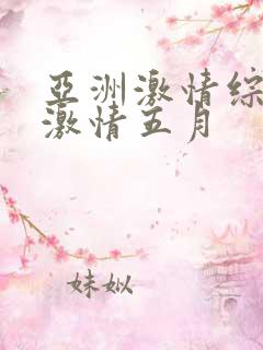 亚洲激情综合网激情五月