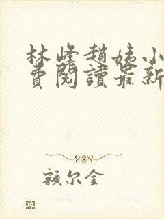 林峰赵姨小说免费阅读最新章节