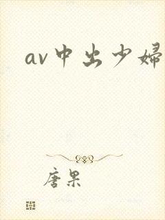 av中出少妇