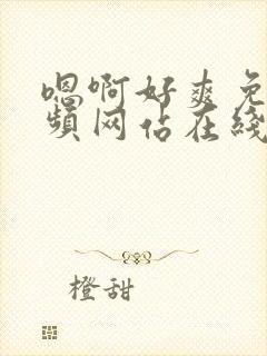 嗯啊好爽免费视频网站在线观看