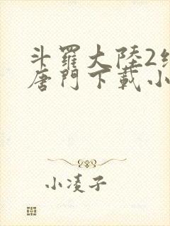 斗罗大陆2绝世唐门下载小说