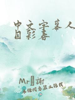 中文字幕人妻夏目彩春