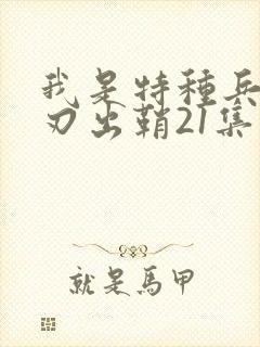 我是特种兵之利刃出鞘21集