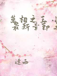 万相之王 小说 最新章节 无弹窗