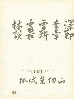 林云雪李泽白小说最新章节更新情况