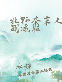 北野奈末人妻未删减版