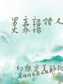 男主认错人追妻火葬场