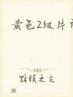 黄色2级片视频