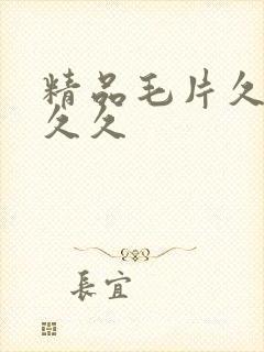 精品毛片久久久久久