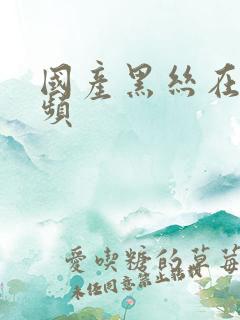 国产黑丝在线视频