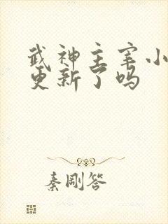 武神主宰小说不更新了吗