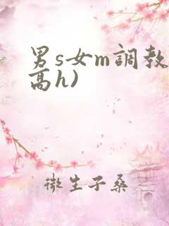 男s女m调教(高h)