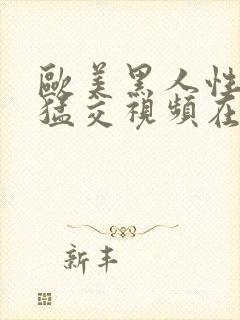 欧美黑人性暴力猛交视频在线