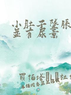 小肚子坠胀隐痛并有尿意