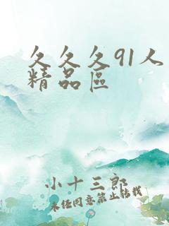 久久久91人妻精品区