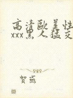 高清欧美性猛xxxx黑人猛交