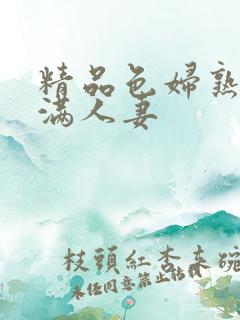 精品色妇熟妇丰满人妻