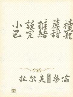 小说推荐榜言情已完结甜宠