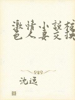 激情小说校园春色人妻交换