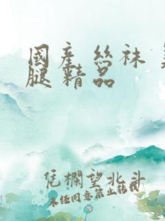 国产 丝袜 美腿 精品