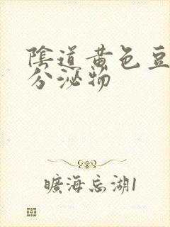 阴道黄色豆渣样分泌物