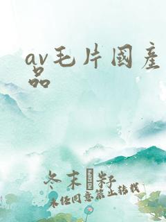av毛片国产精品