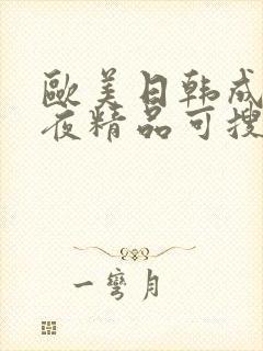欧美日韩成人午夜精品可搜索