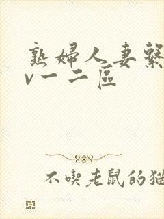 熟妇人妻系列av一二区